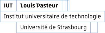 Logo de l'IUT Louis Pasteur